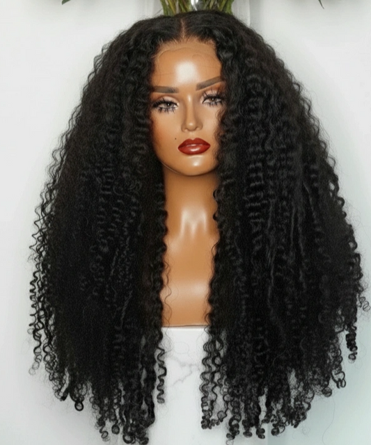 RAW Burmese Curly Wig